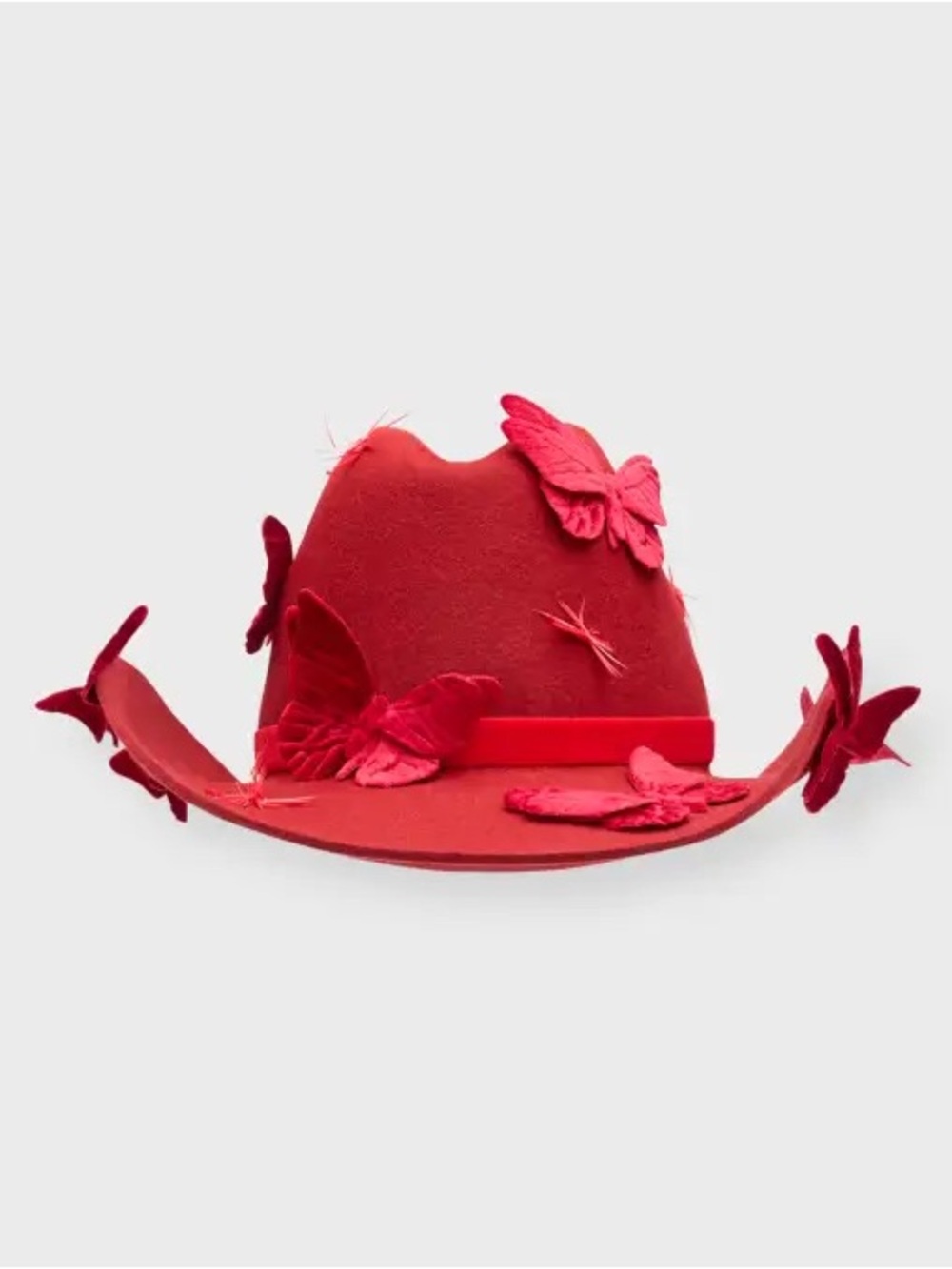NEW! Gigi Burris Millinery Britney Hat in Cardinal